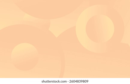 Randomly arranged brown circles fill the vector background, producing a unique and artistic pattern that adds depth and warmth to modern digital artwork.

