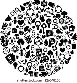 range of eco icons