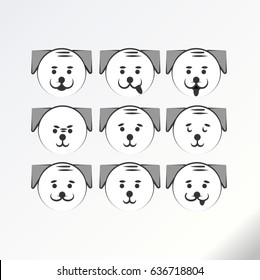 the range of emotions dogs in skatchewan style