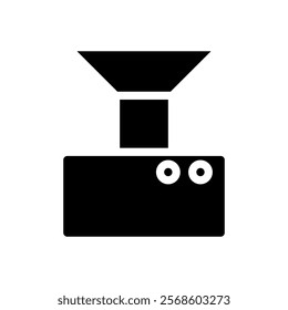 Range hood icon. Concept of ventilation, cooking, and kitchen.