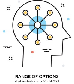Range of Options Vector Icon