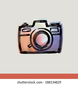 Rangefinder camera with Brushwork