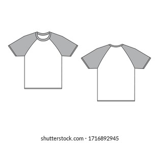 ranglan t-shirt illustration color modifiable pieces