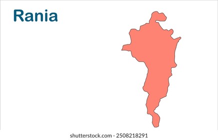 Mapa da subdivisão de Rania, Distrito de Khunti, Estado de Jharkhand, República da Índia, Governo de Jharkhand, Território indiano, Índia Oriental, política, aldeia, turismo