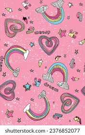 ranibow love colorful unicorn magic 