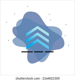 Rank Icon Design, With Background
