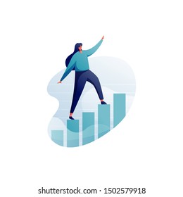 
Rank Up or Statistic Illustration to enhance your design needs. Suitable for landing page, UI, mobile app and Webstie.