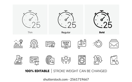 Ranking, Fast recovery and Teamwork line icons. Pack of Internet notification, Roller coaster, Engineering documentation icon. Petrol canister, Map, Chemistry lab pictogram. Line icons. Vector