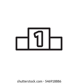ranking icon illustration isolated vector sign symbol