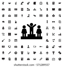 ranking icon illustration isolated vector sign symbol
