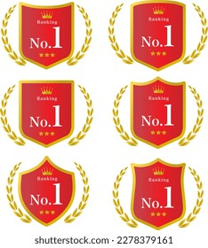 Ranking :  Icon illustration set