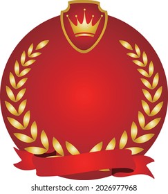 ranking icon red vector illustration