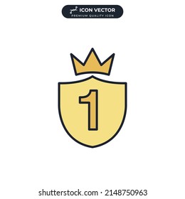 ranking icon symbol template for graphic and web design collection logo vector illustration