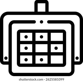 ranking icon. Thin Linear Style Design Isolated On White Background