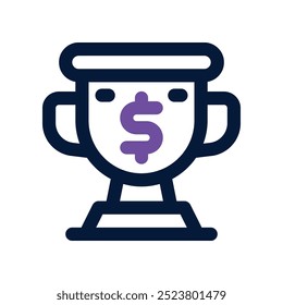 ranking icon. vector dual tone icon for your website, mobile, presentation, and logo design.