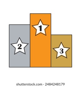 ranking icon vector illustration design template