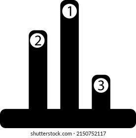 Icono de clasificación ilustración vectorial en fondo blanco..eps
