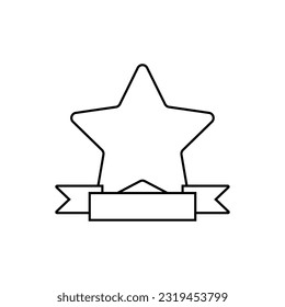 Ranking icon vector. rating illustration sign. appraisal symbol or logo.