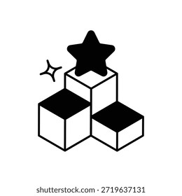 Ranking Icon vector stock illustration