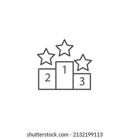 Ranking icons  symbol vector elements for infographic web