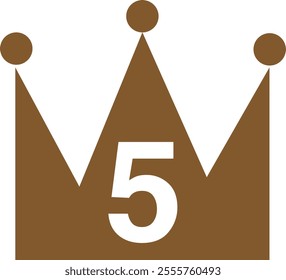 It is a ranking material with a ranking in the crown.