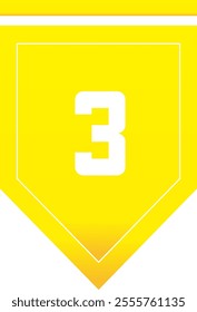 It is a ranking material with a ranking on the badge.