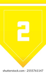 It is a ranking material with a ranking on the badge.