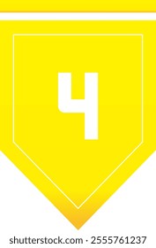 It is a ranking material with a ranking on the badge.