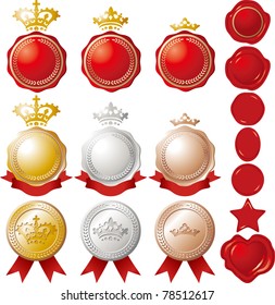 Ranking medal set