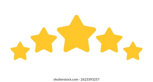 Ranking star vector. Rank stars