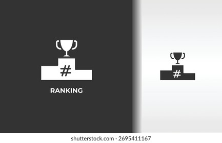 Ranking Vector, Icon Or Logo Sign Isolated Symbol Illustration