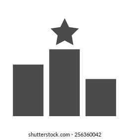 Rankings vector image to be used in web applications, mobile applications and print media.