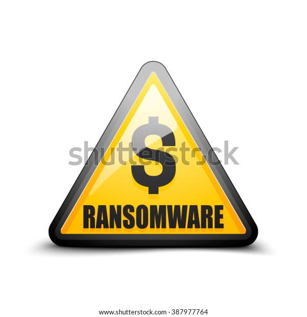 Ransomware Hazard Sign Stock Vector (Royalty Free) 387977764 | Shutterstock