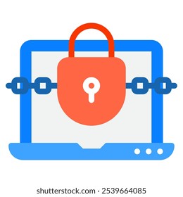 Ícone ransomware para web, app, infográfico, etc