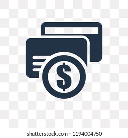 Ransomware vector icon isolated on transparent background, Ransomware transparency concept can be used web and mobile