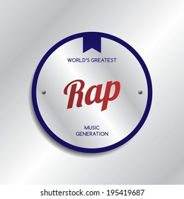 rap music genre label