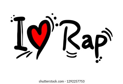 Rap music style love