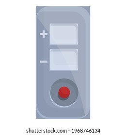 Icono de prueba de antígeno rápido. Dibujo y plano del icono del vector de prueba de antígeno rápido para diseño web aislado en fondo blanco