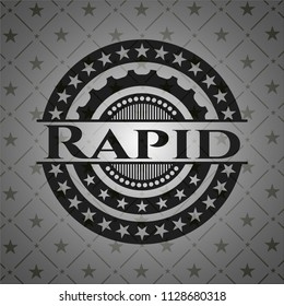 Rapid black emblem
