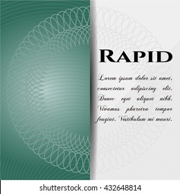 Rapid card or banner