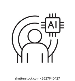 Rapid CT scan diagnostics line icon vector, editable stroke, suitable for emergency AI diagnostics, trauma centers, and fast imaging platforms