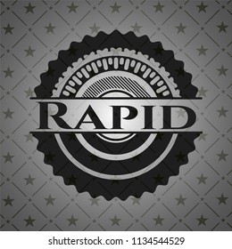 Rapid dark badge
