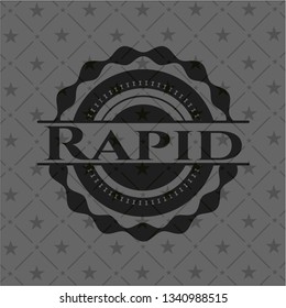 Rapid dark badge