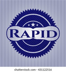 Rapid denim background