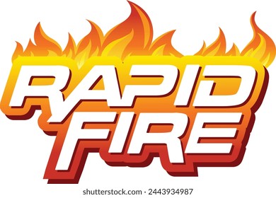 Rapid Fire Logo For Segment