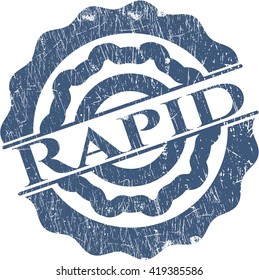Rapid grunge stamp