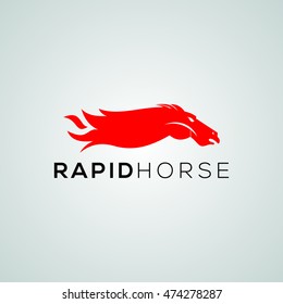 Rapid Horse Logo available in vector/illustration