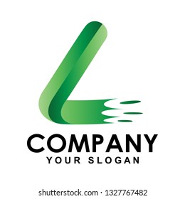rapid L logo letter - Vector
