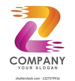 rapid letter Z logo design - Vector