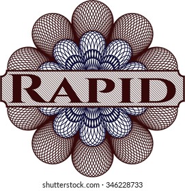 Rapid money style rosette